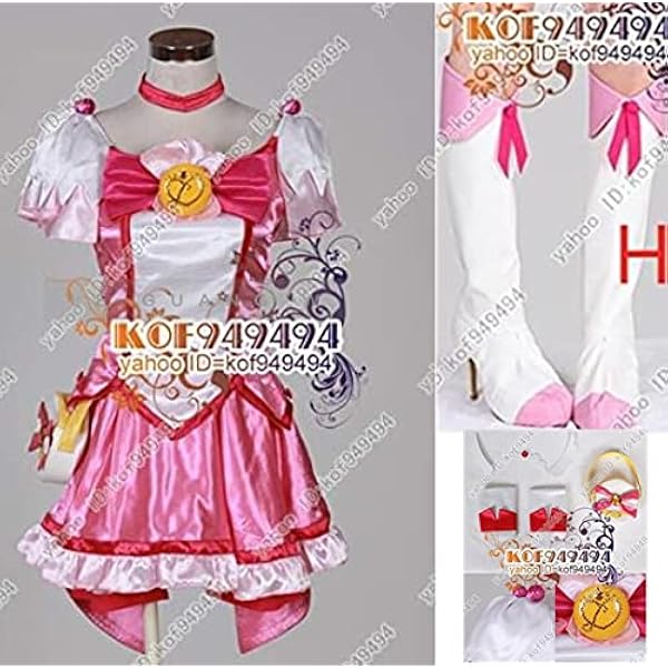 キュアハッピー風コスプレ衣装XL Amazon.co.jp: [YUOK] スマイルプリキュア! 星空みゆき／キュア